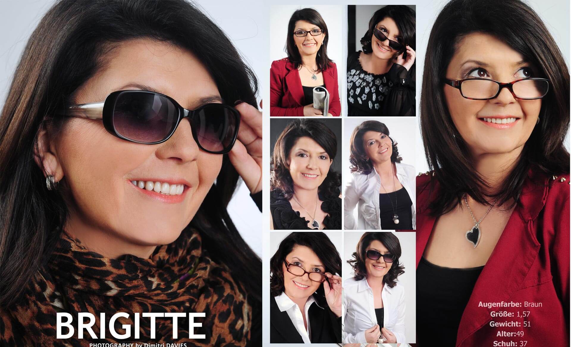 Sedcards Komparsen Best Age Model Fotoshooting im Studio